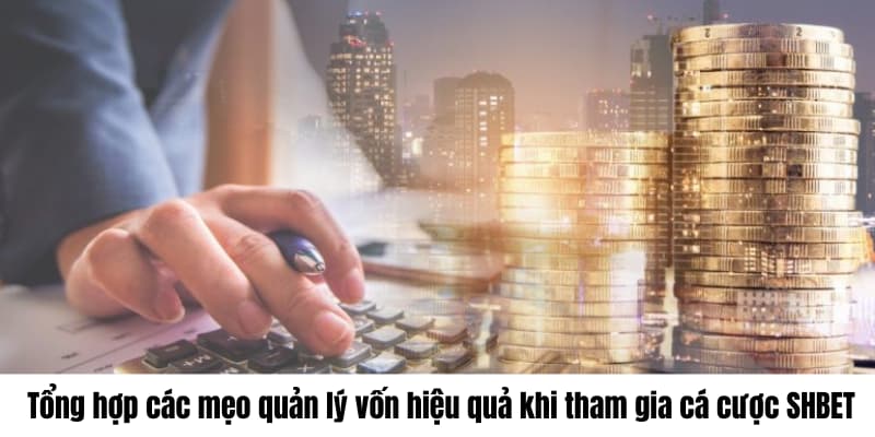 Tổng hợp các mẹo quản lý vốn hiệu quả khi tham gia cá cược SHBET